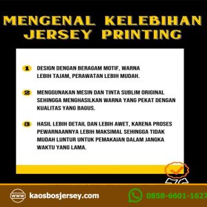 Custom Jersey Printing Semarang 9 - KAOS BOS Jersey