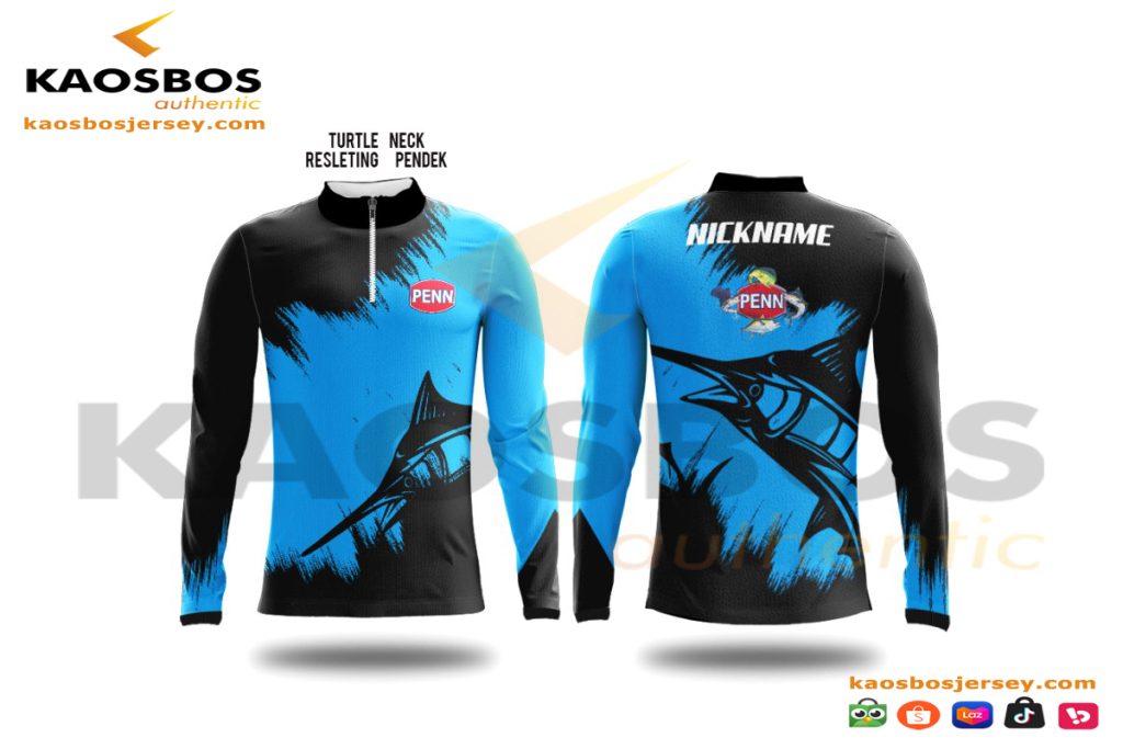 JERSEY MANCING CUSTOM PENN FISHING Kaos Bos Jersey