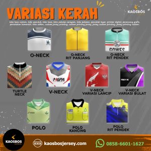Jersey Custom Printing Semarang KAOSBOS Jersey 21