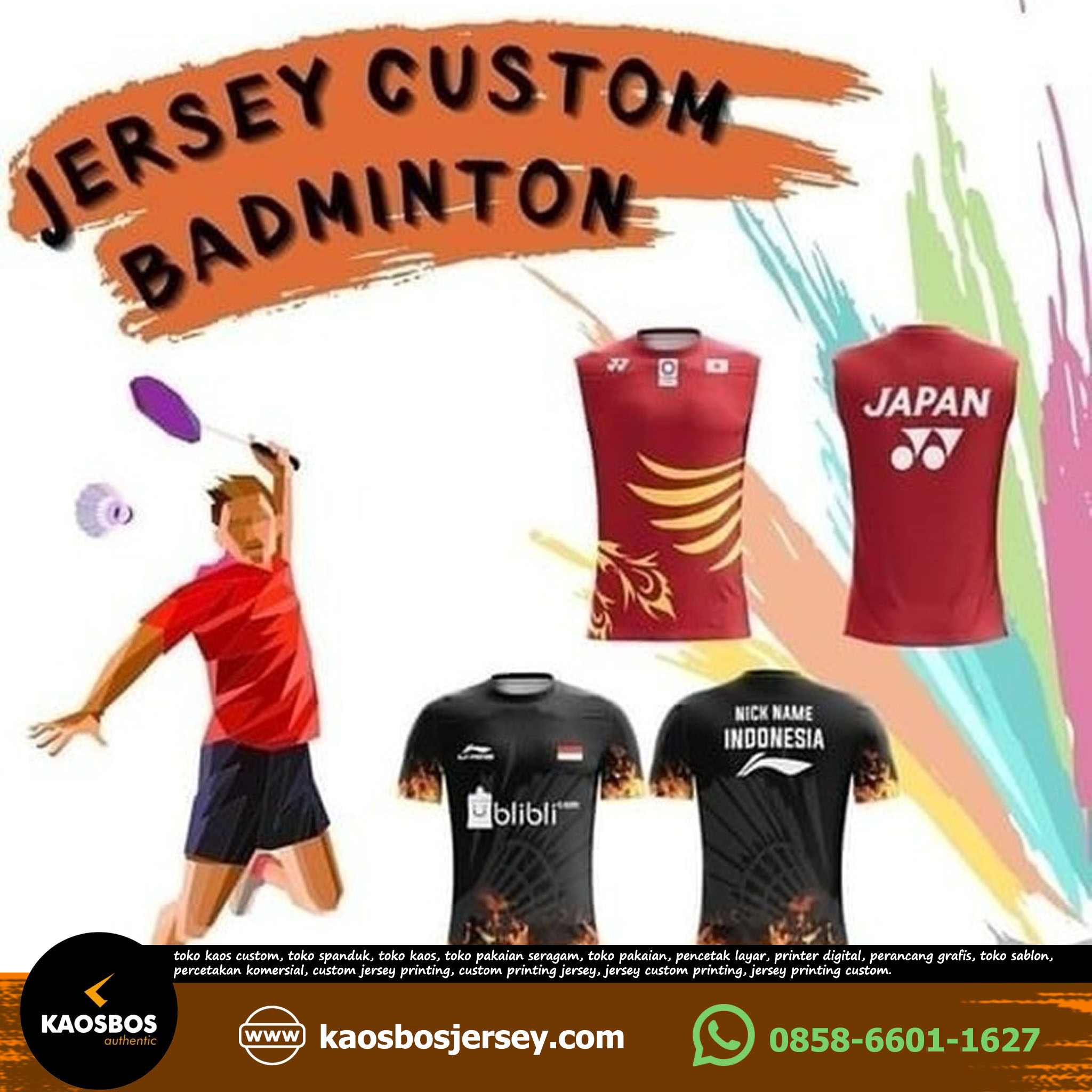 Jersey Custom Printing Semarang 25