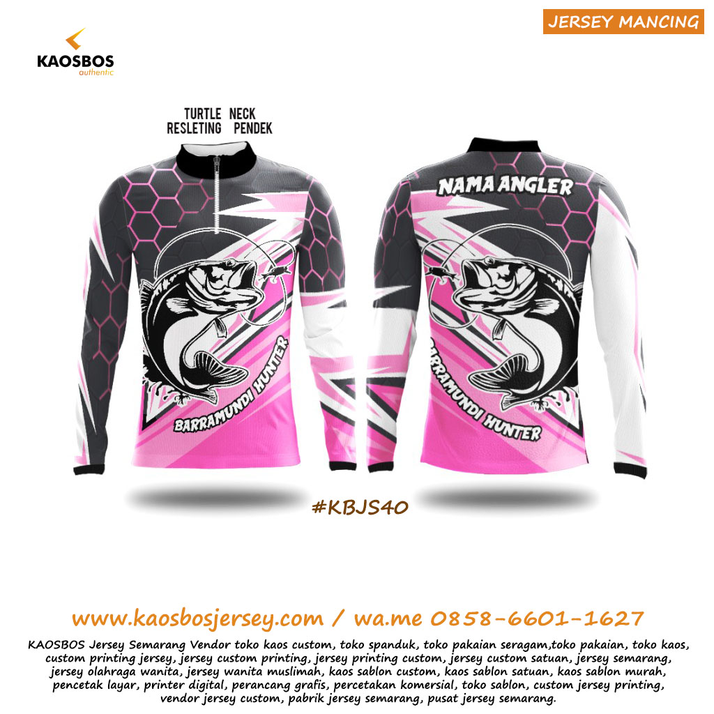 Jersey Mancing Mania Casting Kakap KAOSBOS Jersey 1