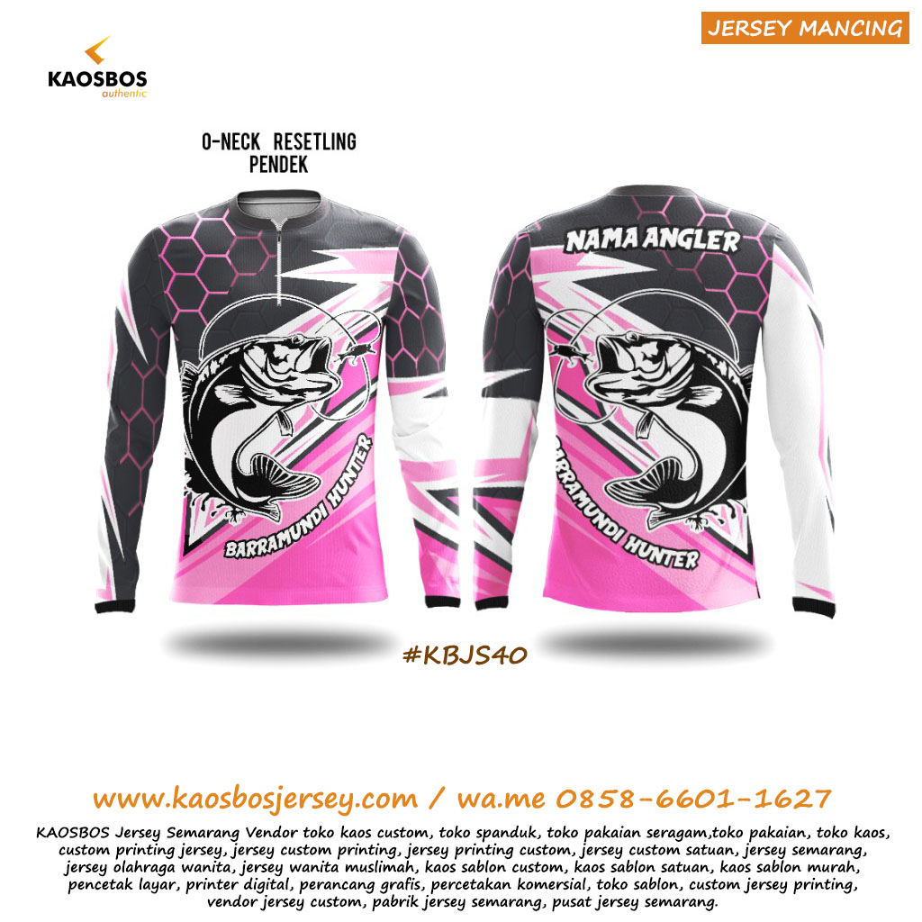 Jersey Mancing Mania Casting Kakap KAOSBOS Jersey 2