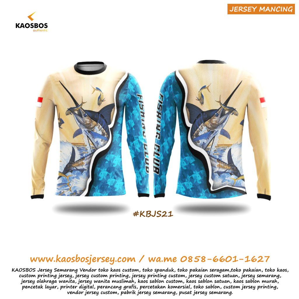 Jersey Mancing Mania Marlin KAOSBOS Jersey