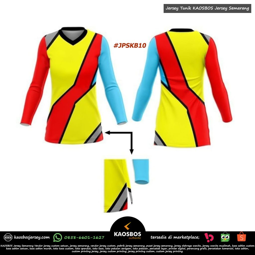 Model Baju Tunik Jersey KAOSBOS Jersey Semarang