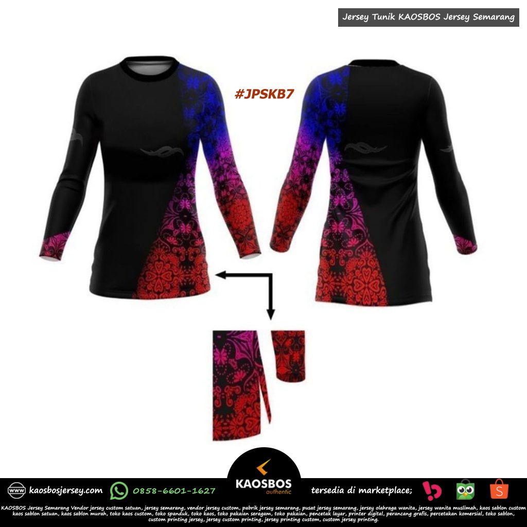 Tunik Jersey KAOSBOS Jersey Semarang