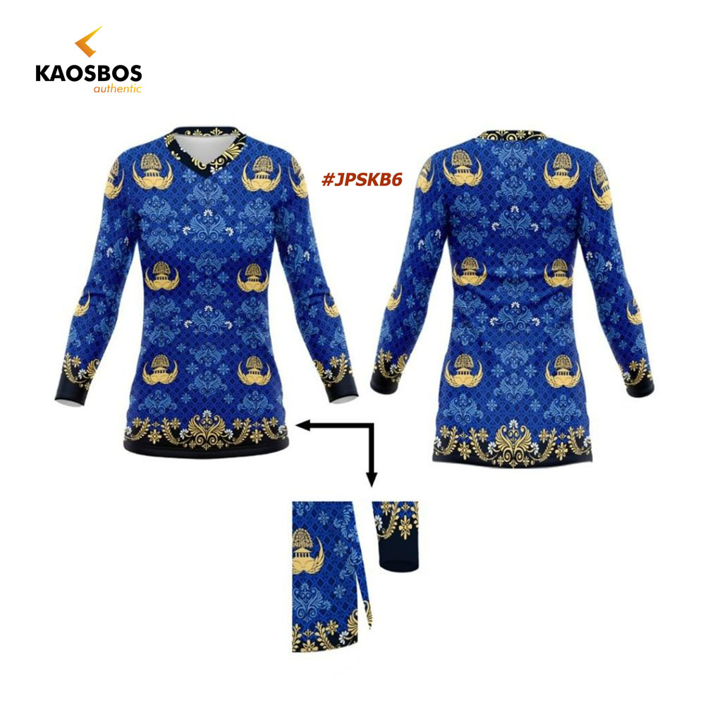 Pakaian Batik Custom Printing Kaosbos Jersey gambar 10