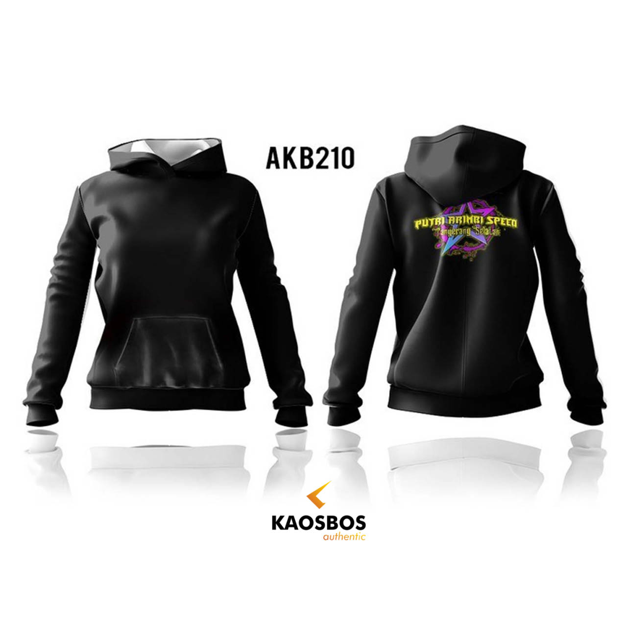 HOODIE KAOSBOS JERSEY AKB300
