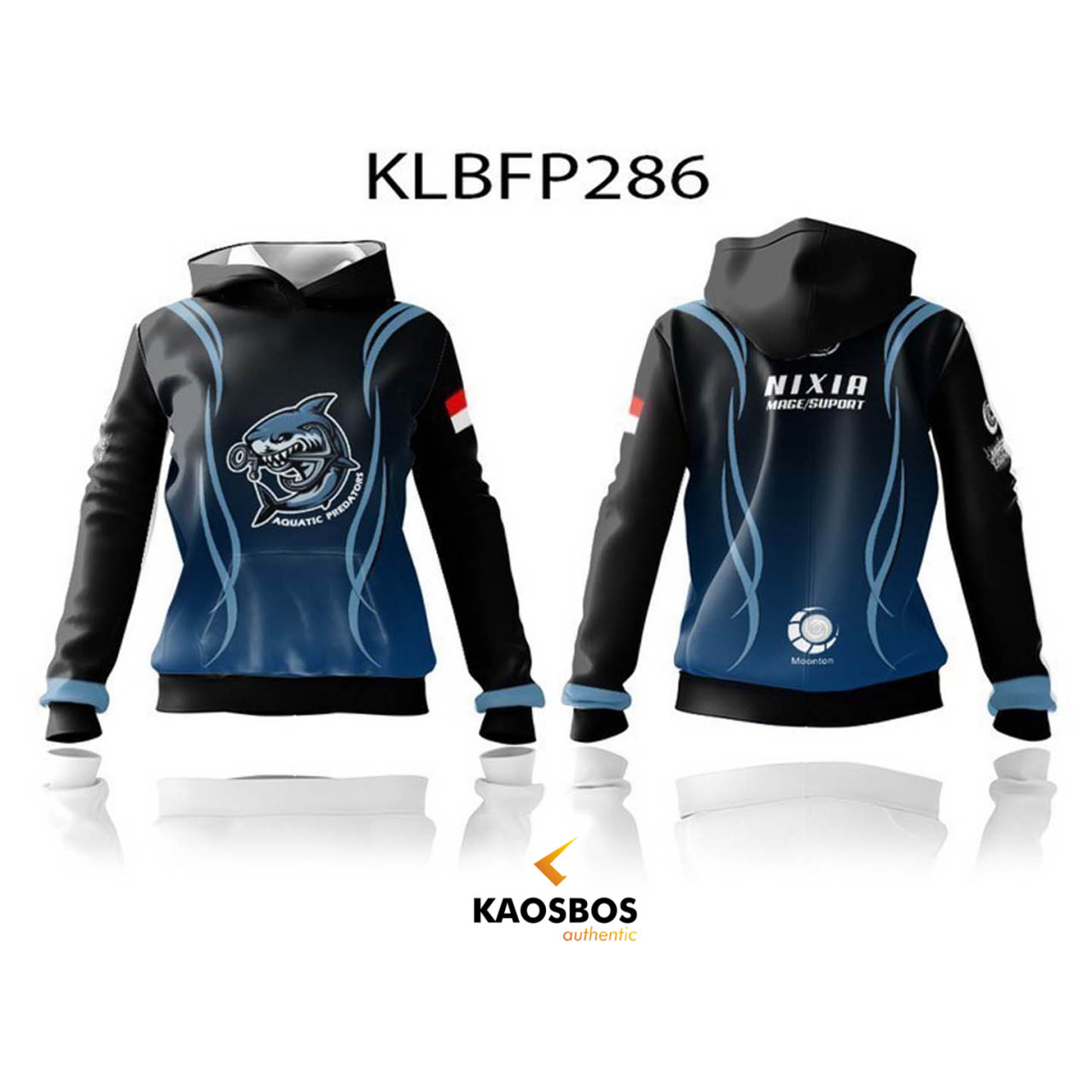 HOODIE KAOSBOS JERSEY KLBFP286