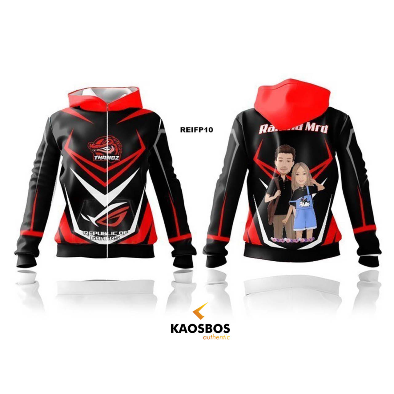 Hoodie Kaosbos Jersey Reifp10 Full