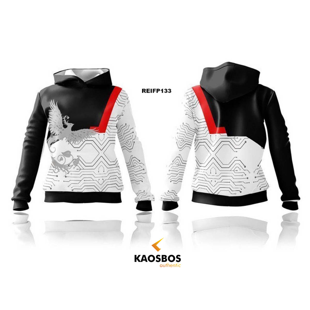 Hoodie Kaosbos Jersey Reifp133