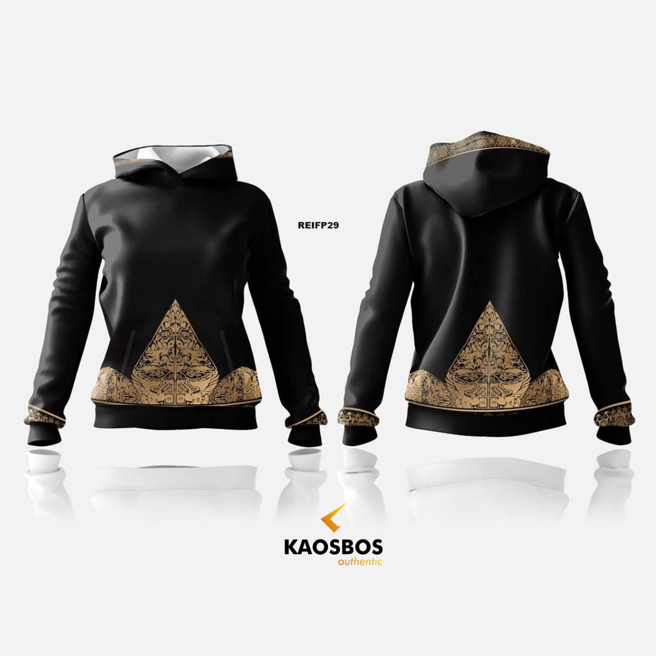 Hoodie Kaosbos Jersey Reifp29