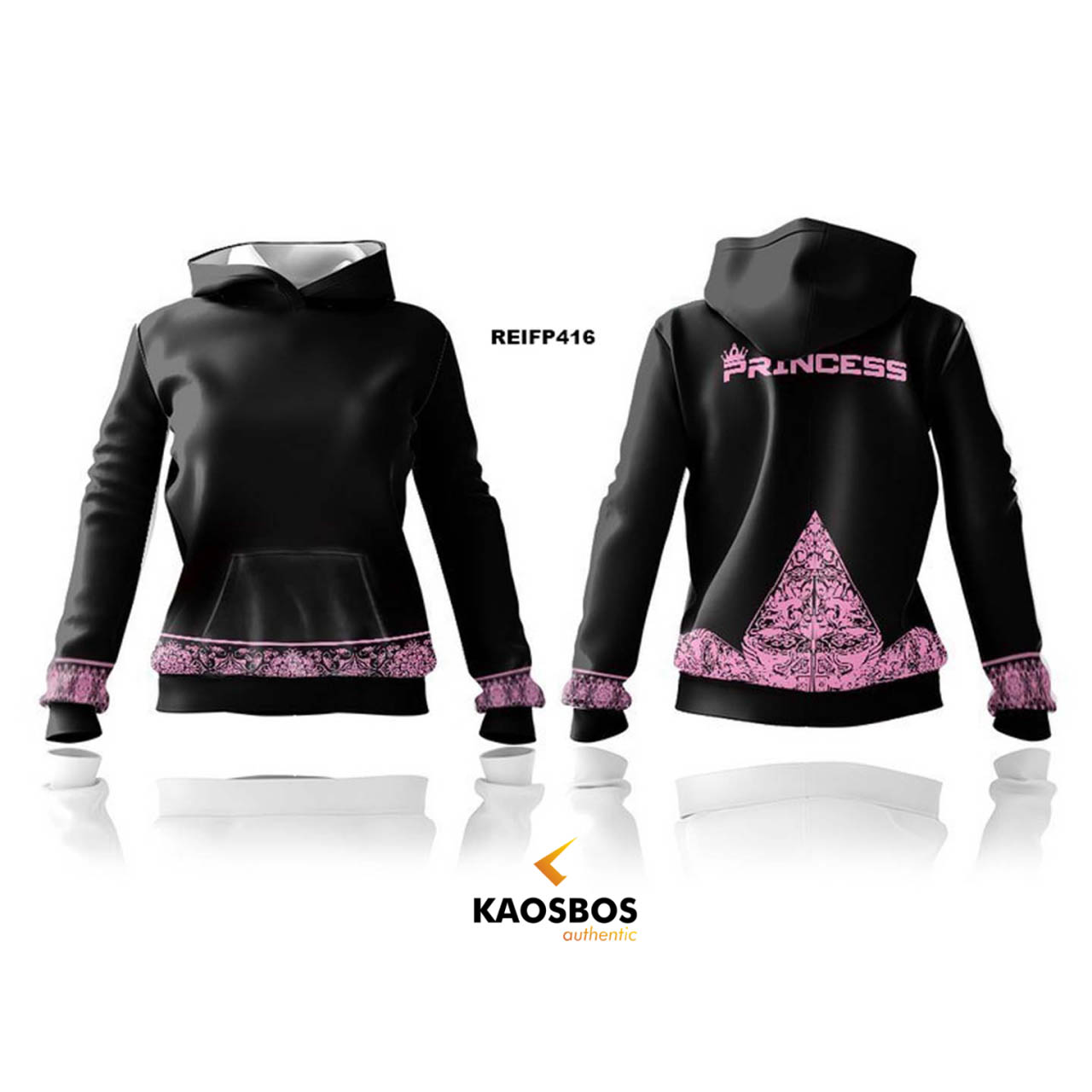 Hoodie Kaosbos Jersey Reifp416 Princess