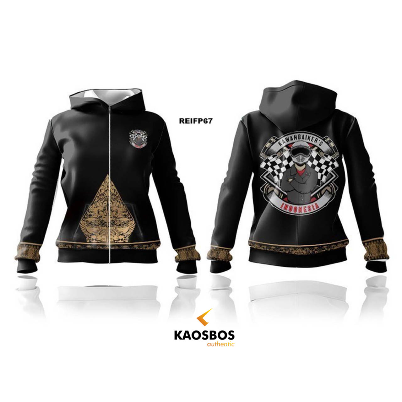 Hoodie Kaosbos Jersey Reifp67