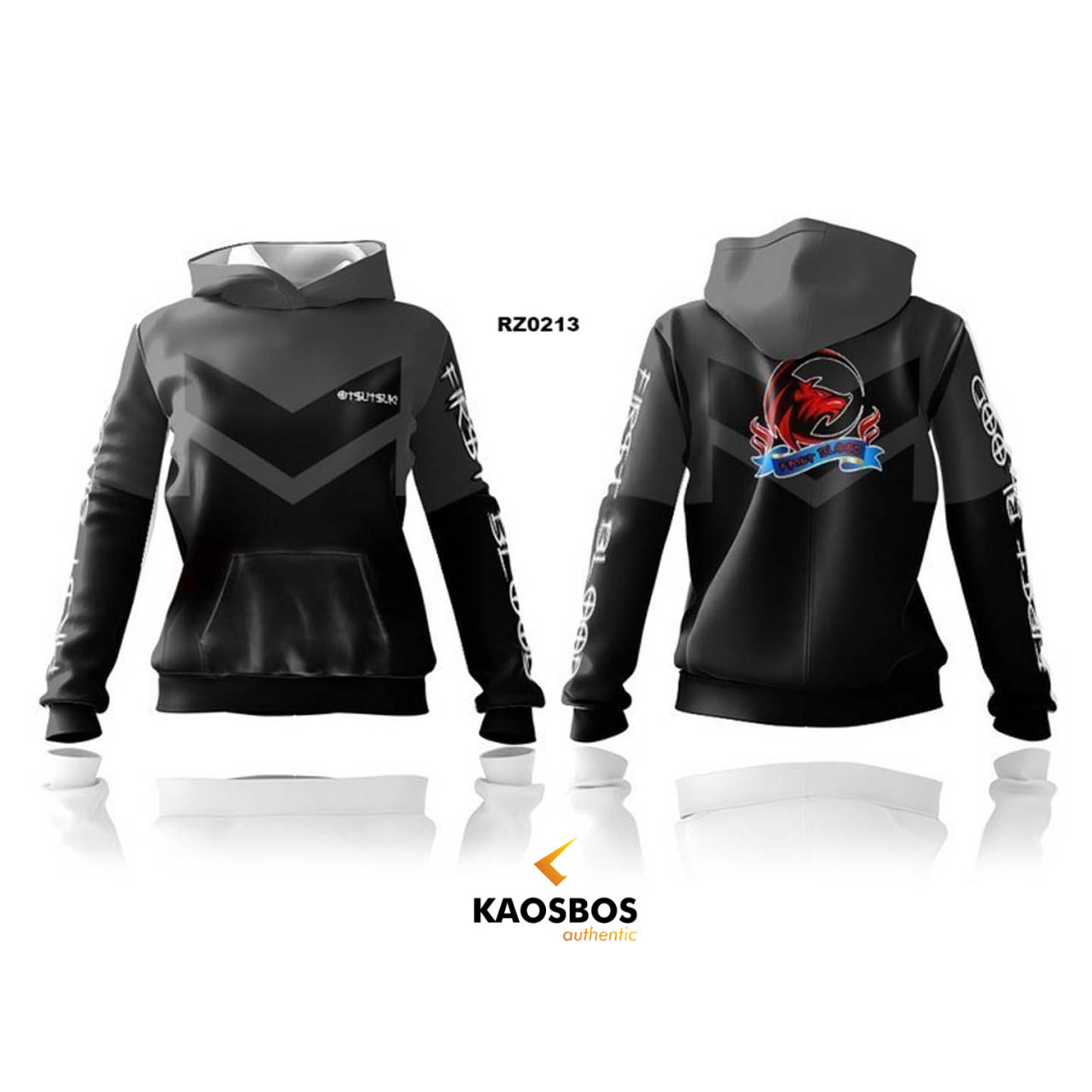 Hoodie Kaosbos Jersey Rz0213
