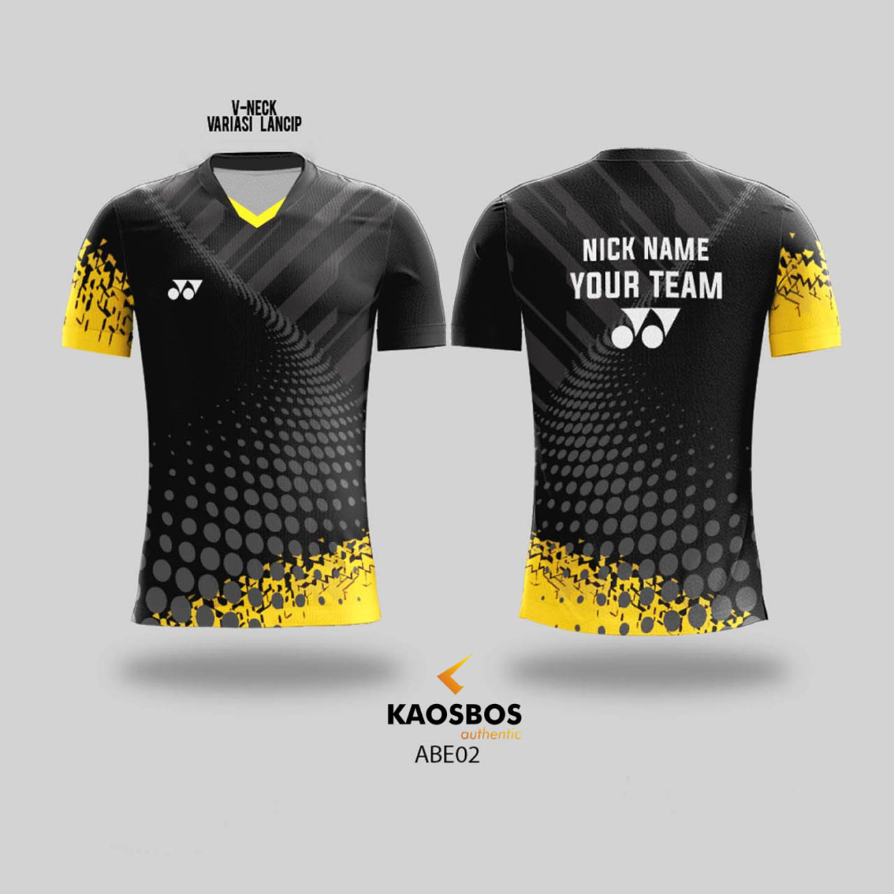 JERSEY BADMINTON ATASAN KAOSBOS JERSEY ABE02