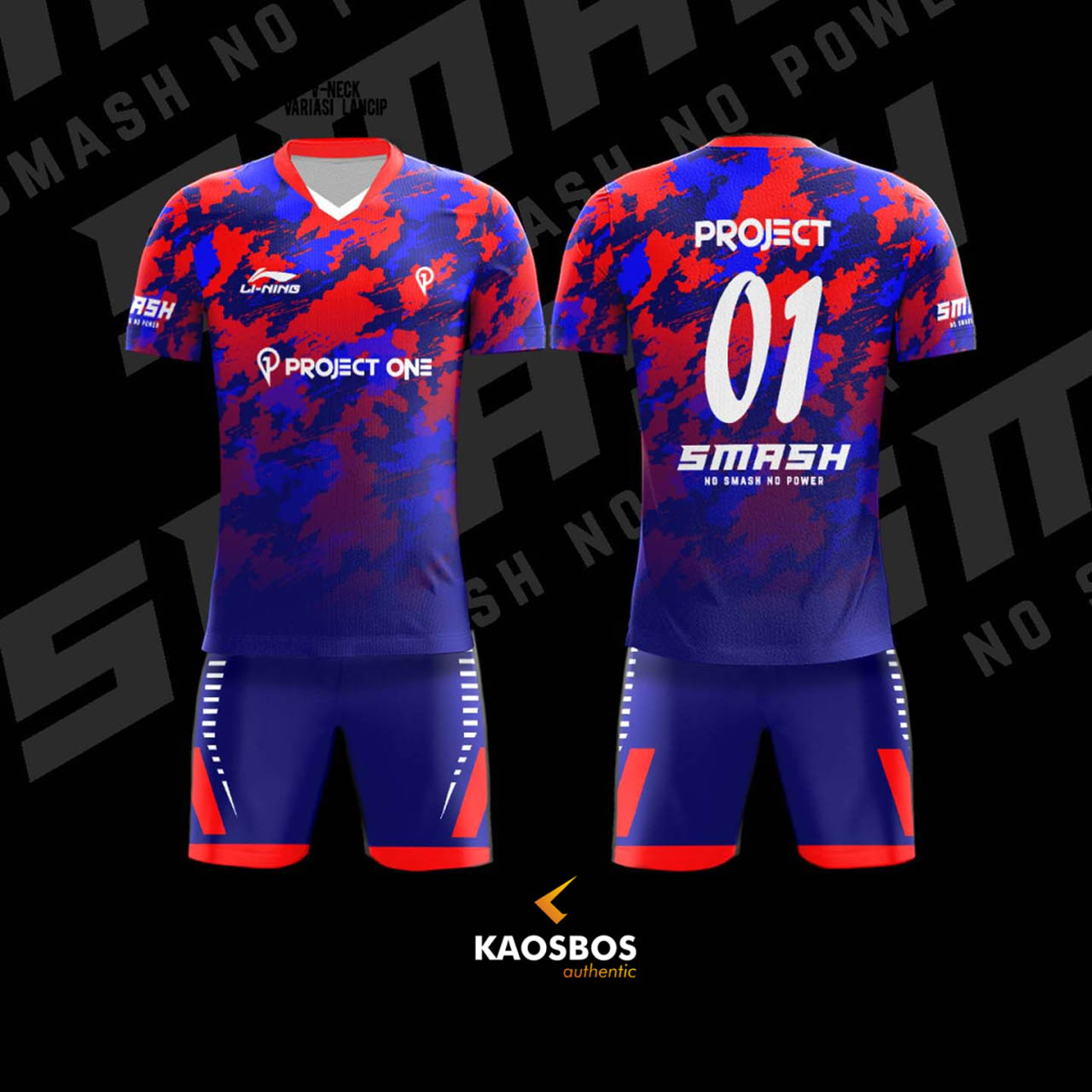 Jersey Badminton Setelan Kaosbos Jersey CING583PI
