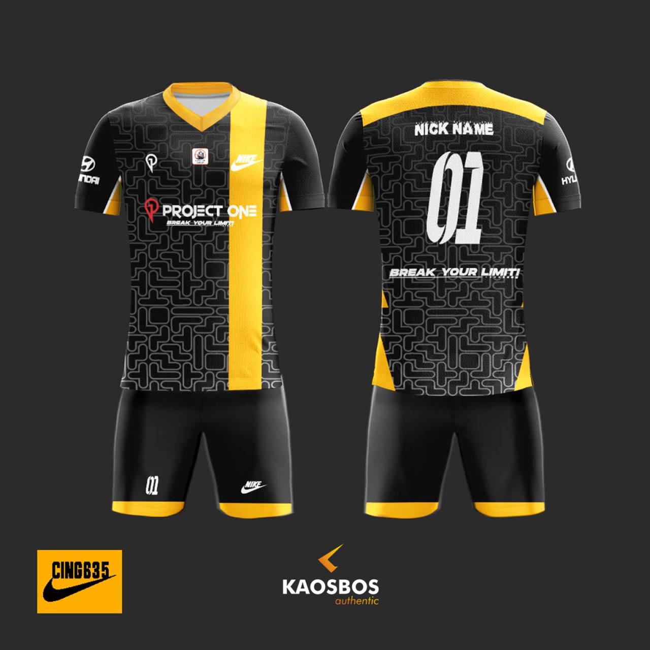 Jersey Badminton Setelan Kaosbos Jersey CING635