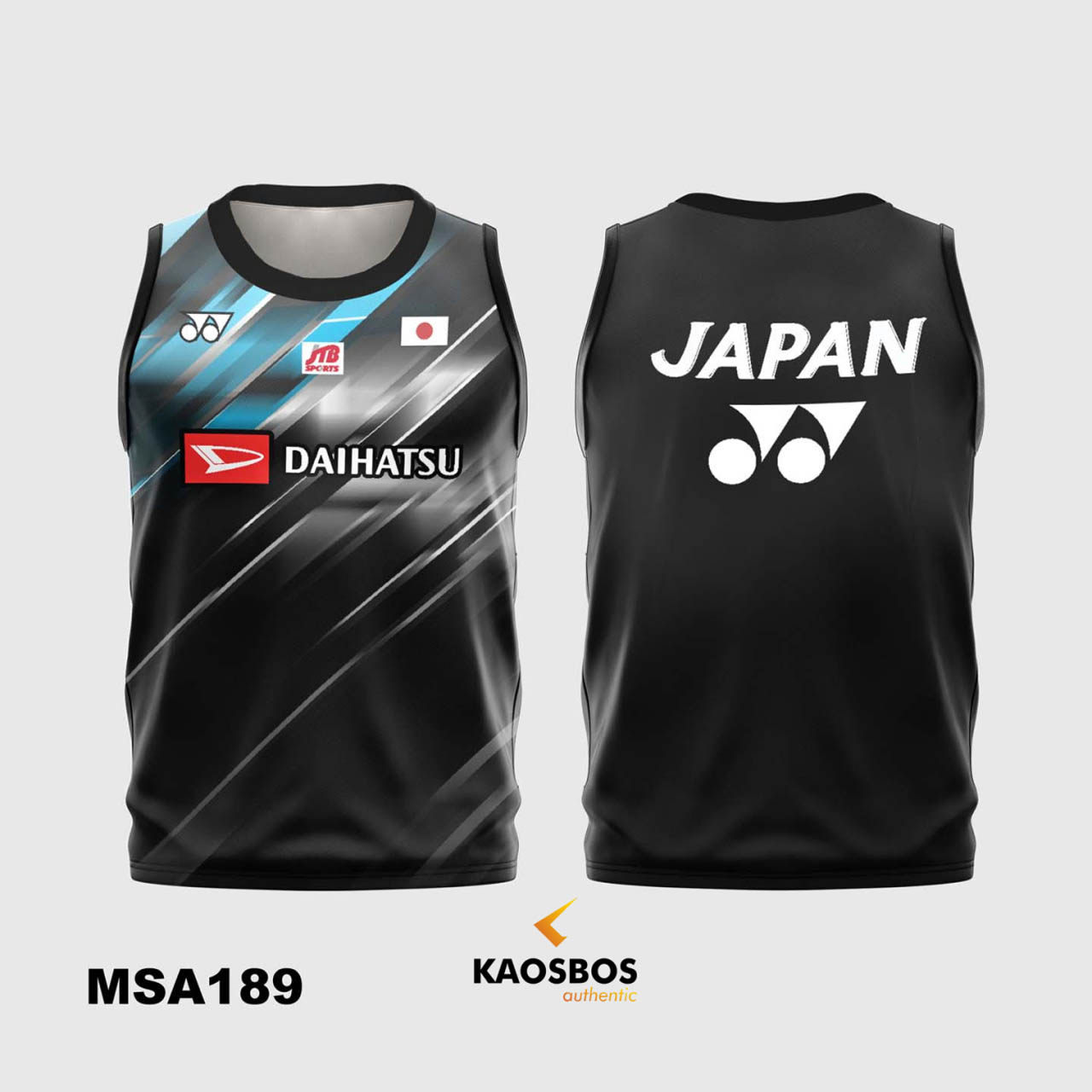 JERSEY BADMINTON SINGLET KAOSBOS JERSEY MSA189