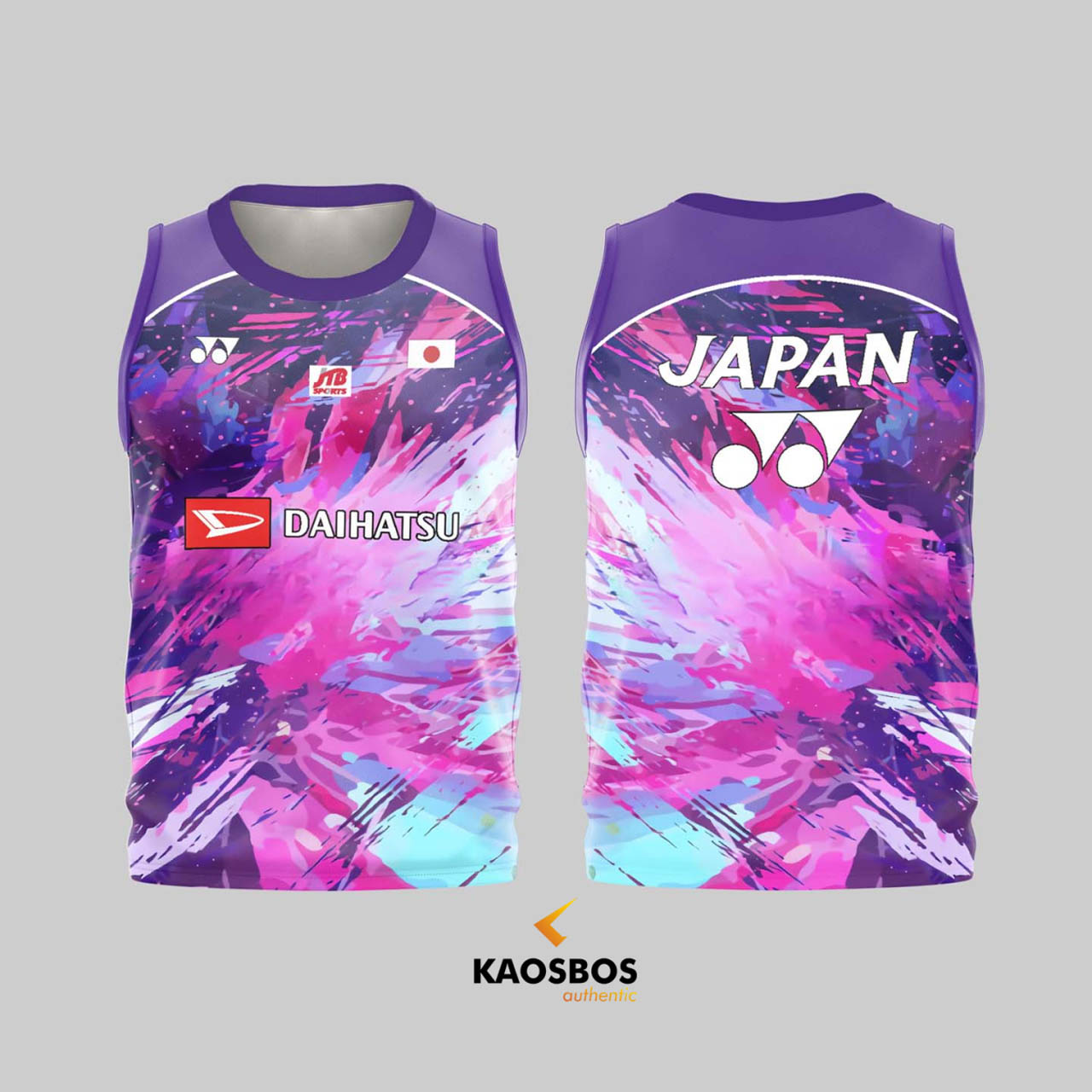 Jersey Badminton Singlet Kaosbos Jersey MSA341