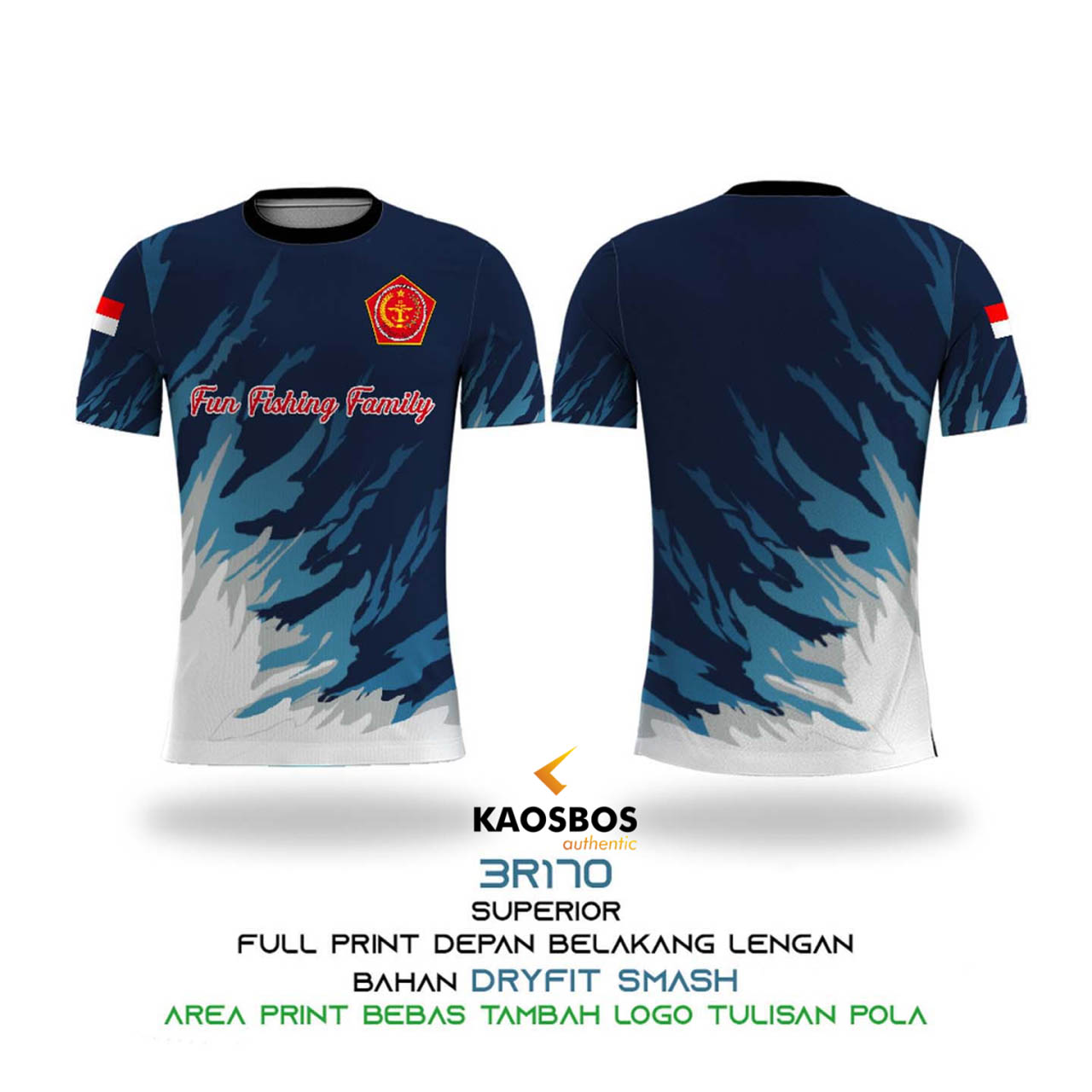 JERSEY MANCING LENGAN PENDEK KAOSBOS JERSEY 3R170 SUPERIOR
