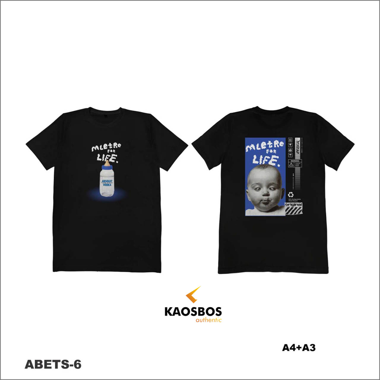Kaos Sablon DTF Kaosbos Jersey Abets6