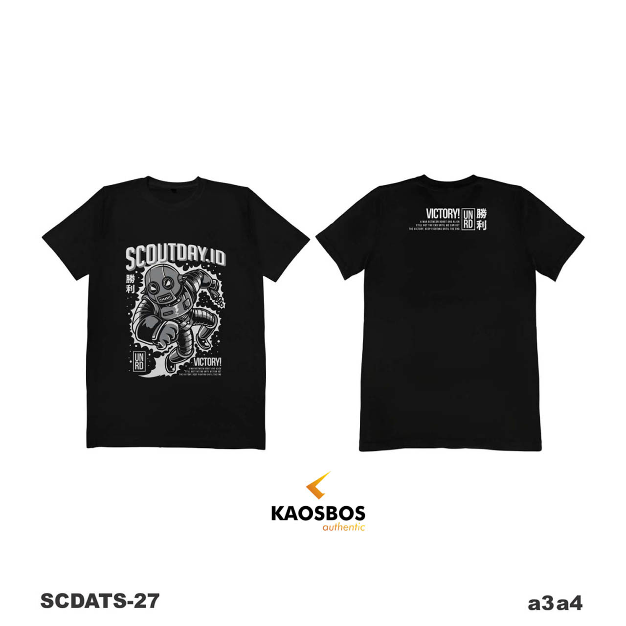 Kaos Sablon DTF Kaosbos Jersey Scdats27